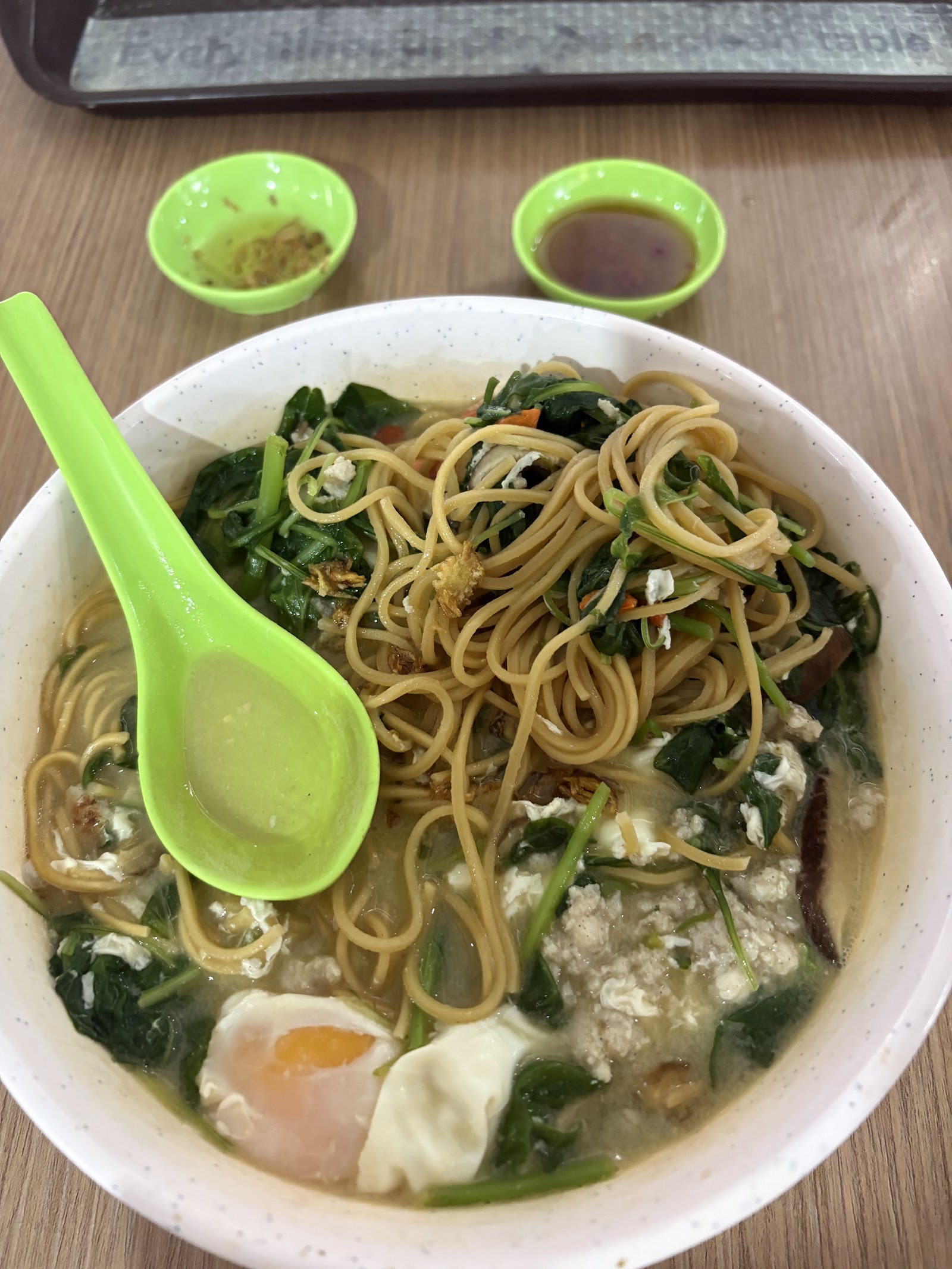 鲜苋菜汤 Spinach Soup