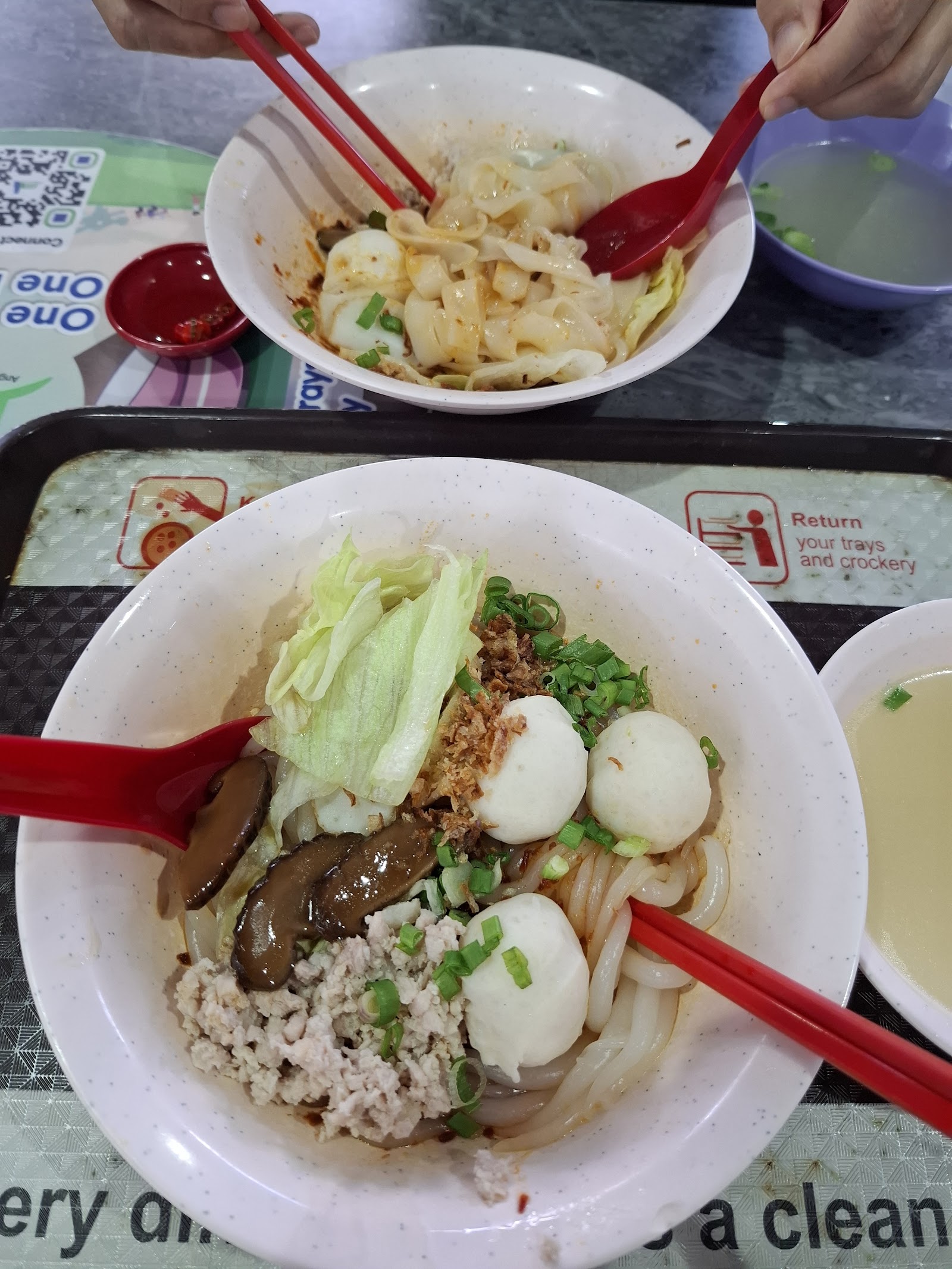 Pin Xiang Yuan Mushroom & Minced Meat Noodle