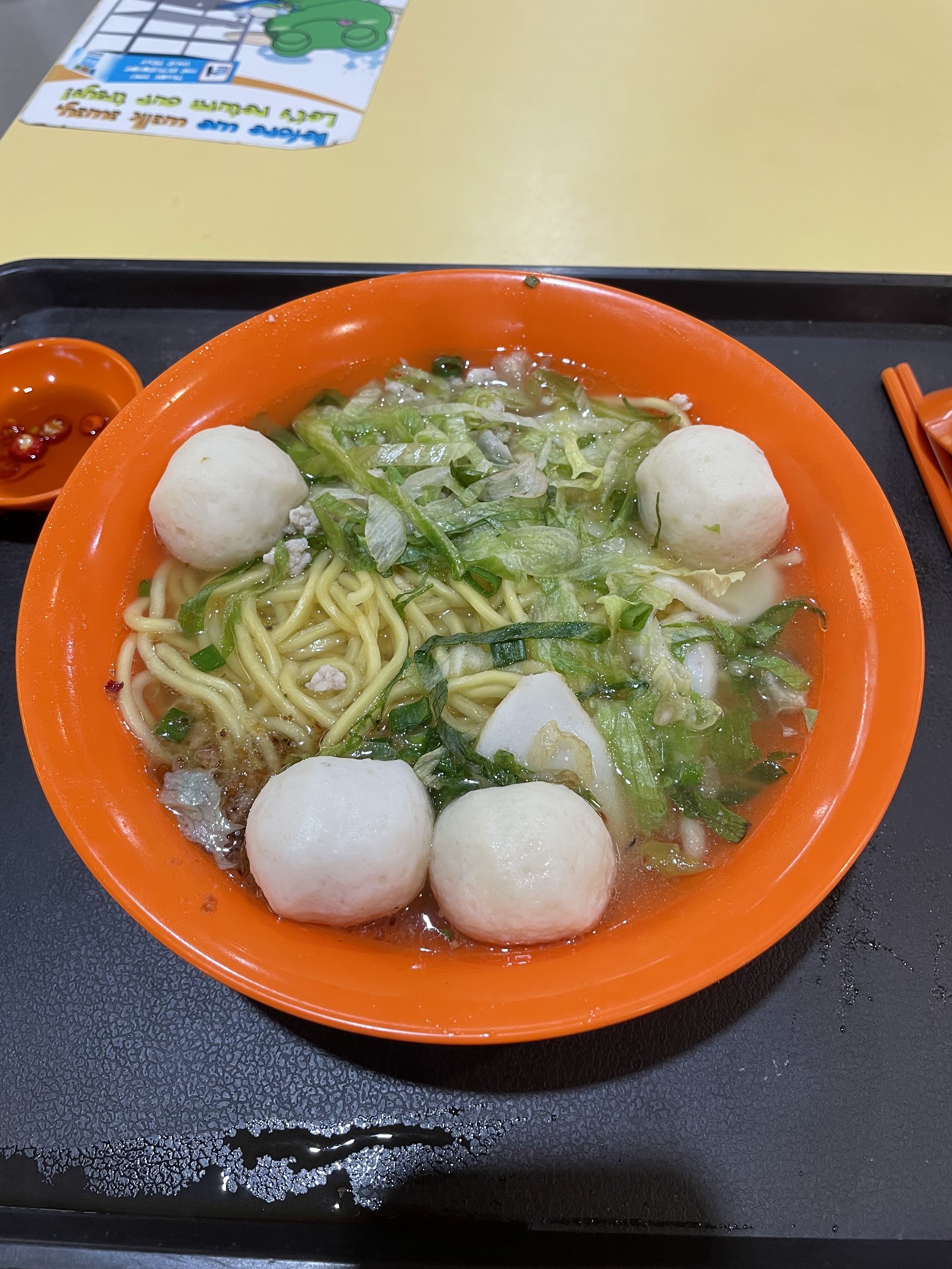 T3 Airport Fishball Minced Meat Noodle T3 机场鱼圆肉脞麵