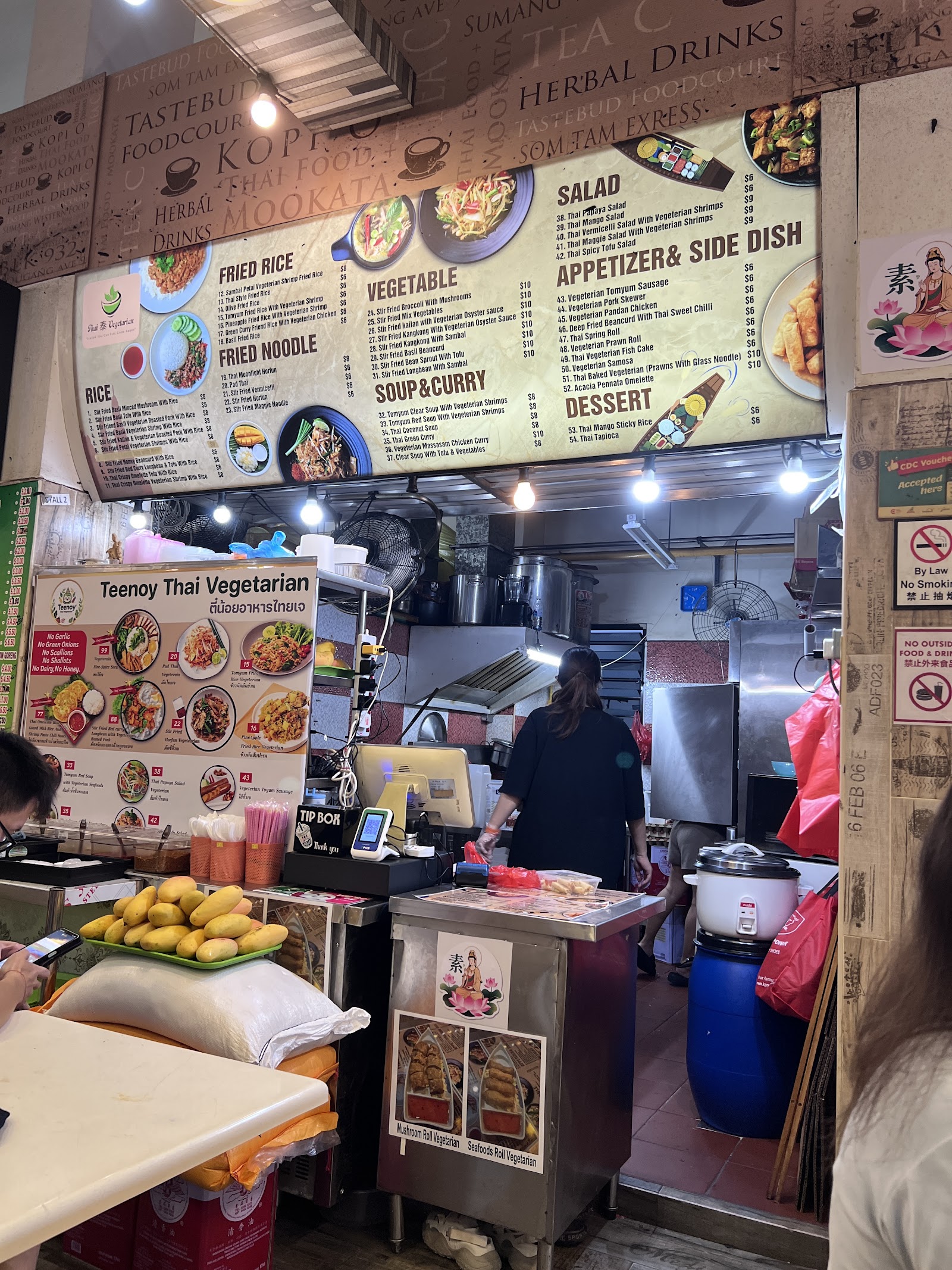 Teenoy Thai Vegetarian Stall at Taste Bud Eating House