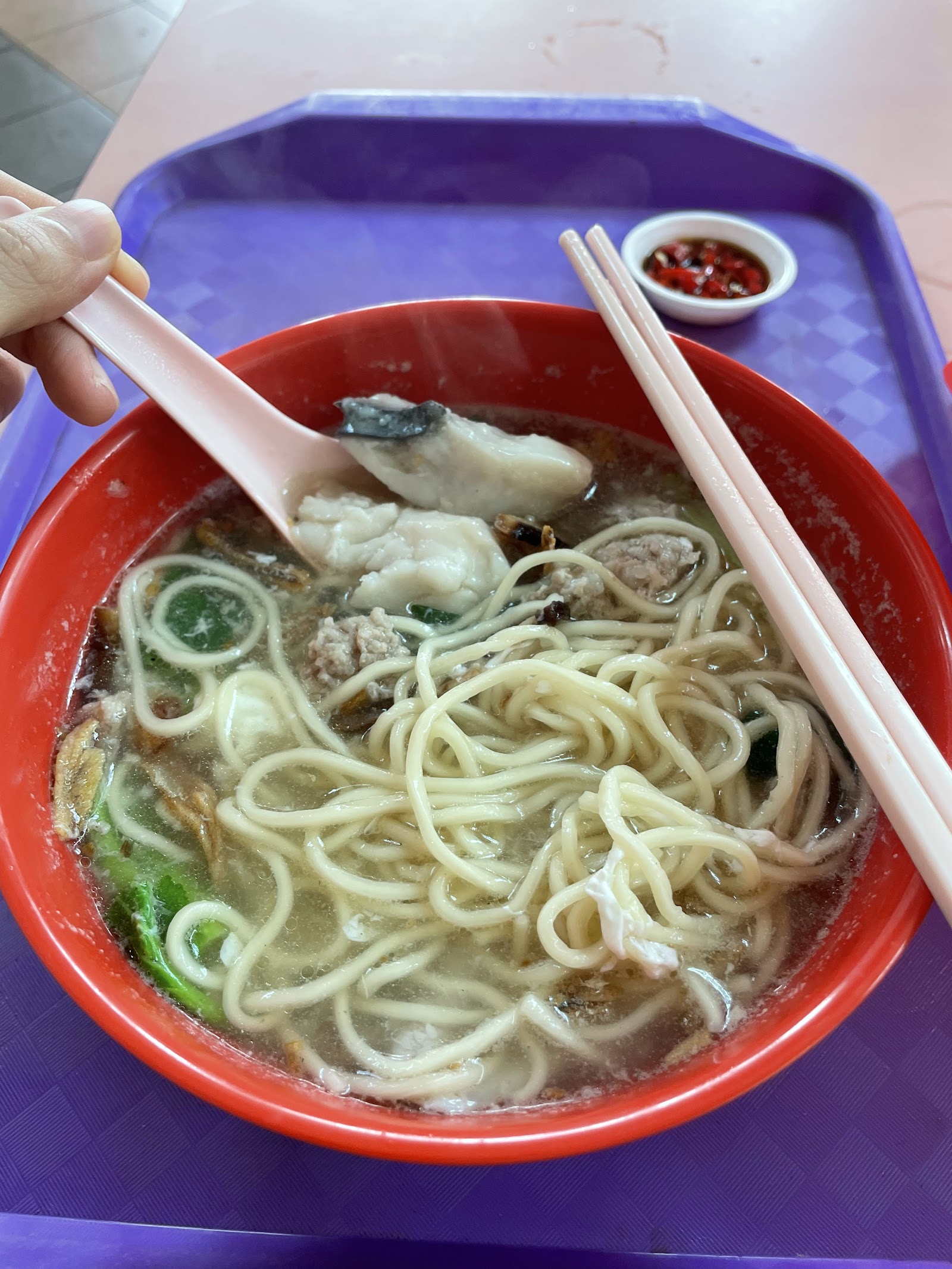 Nee Soon Fish Head Mee Hoon • Mee Hoon Kway
