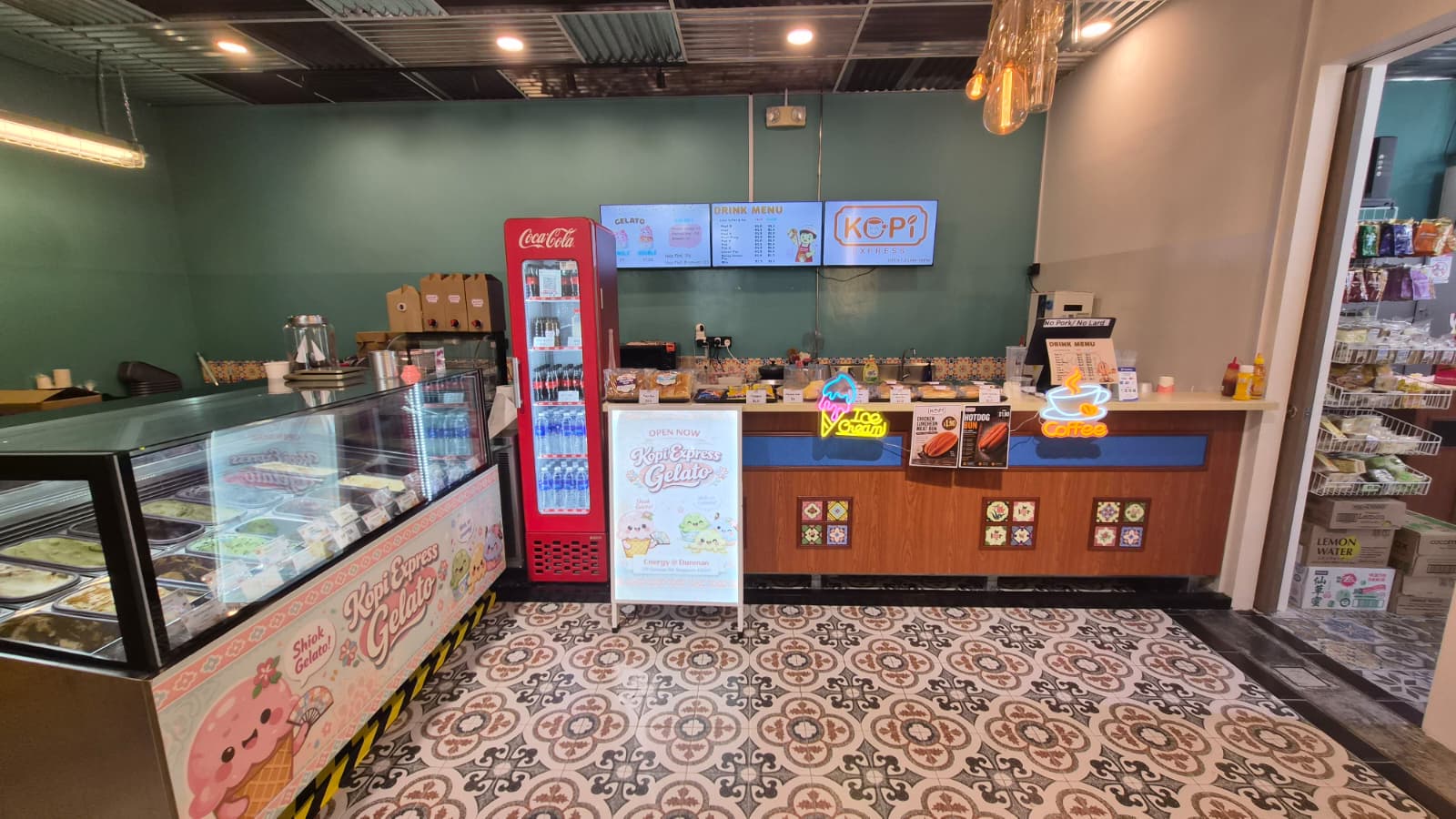 Kopi Express (Dunman) | Ice-Cream Gelato | Nanyang Kopi & Tea