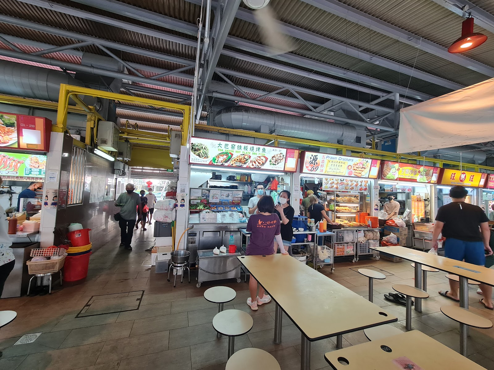 Toa Payoh Hot Plate BBQ Fish