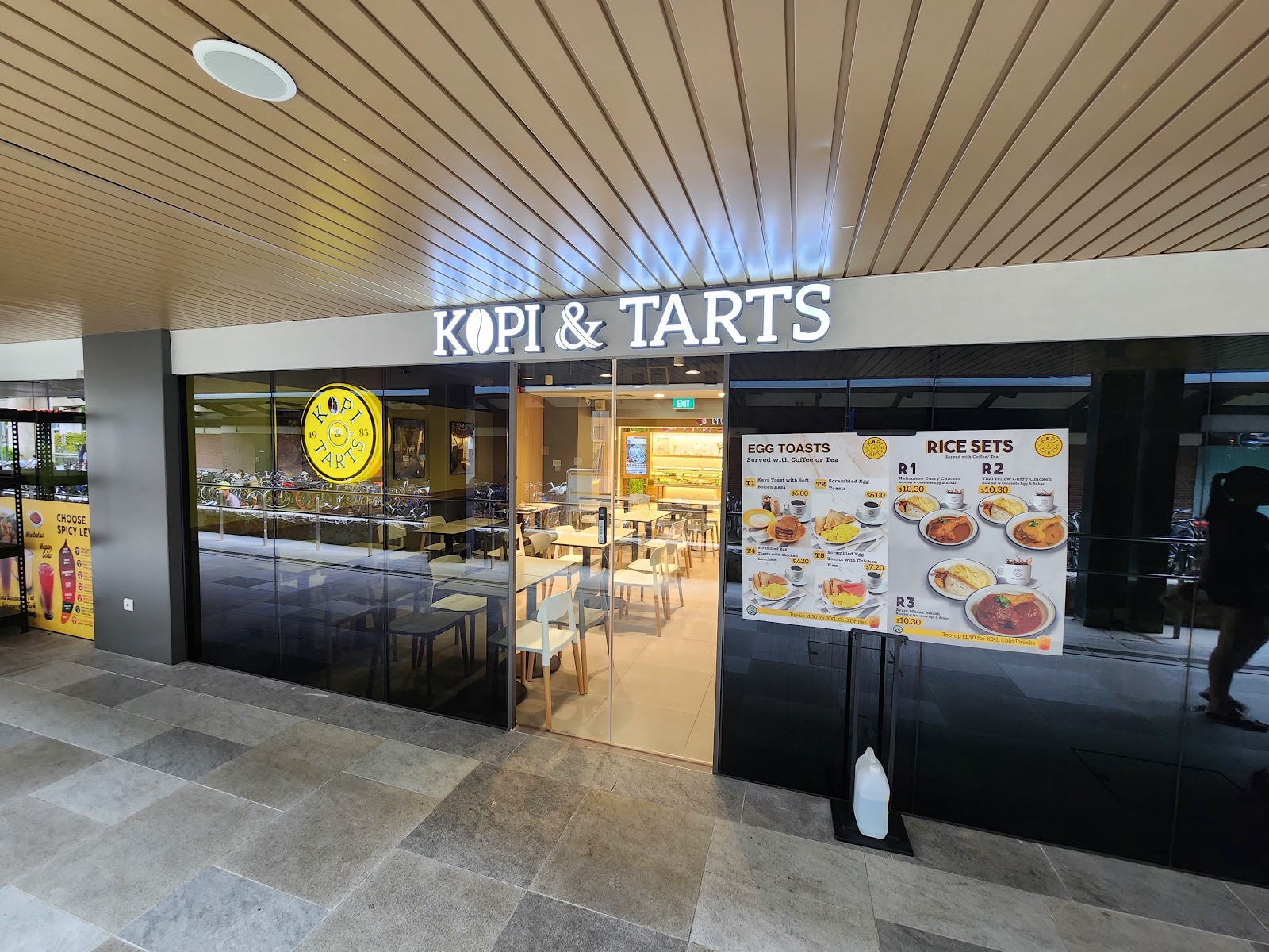Kopi & Tarts @ Admiralty Place