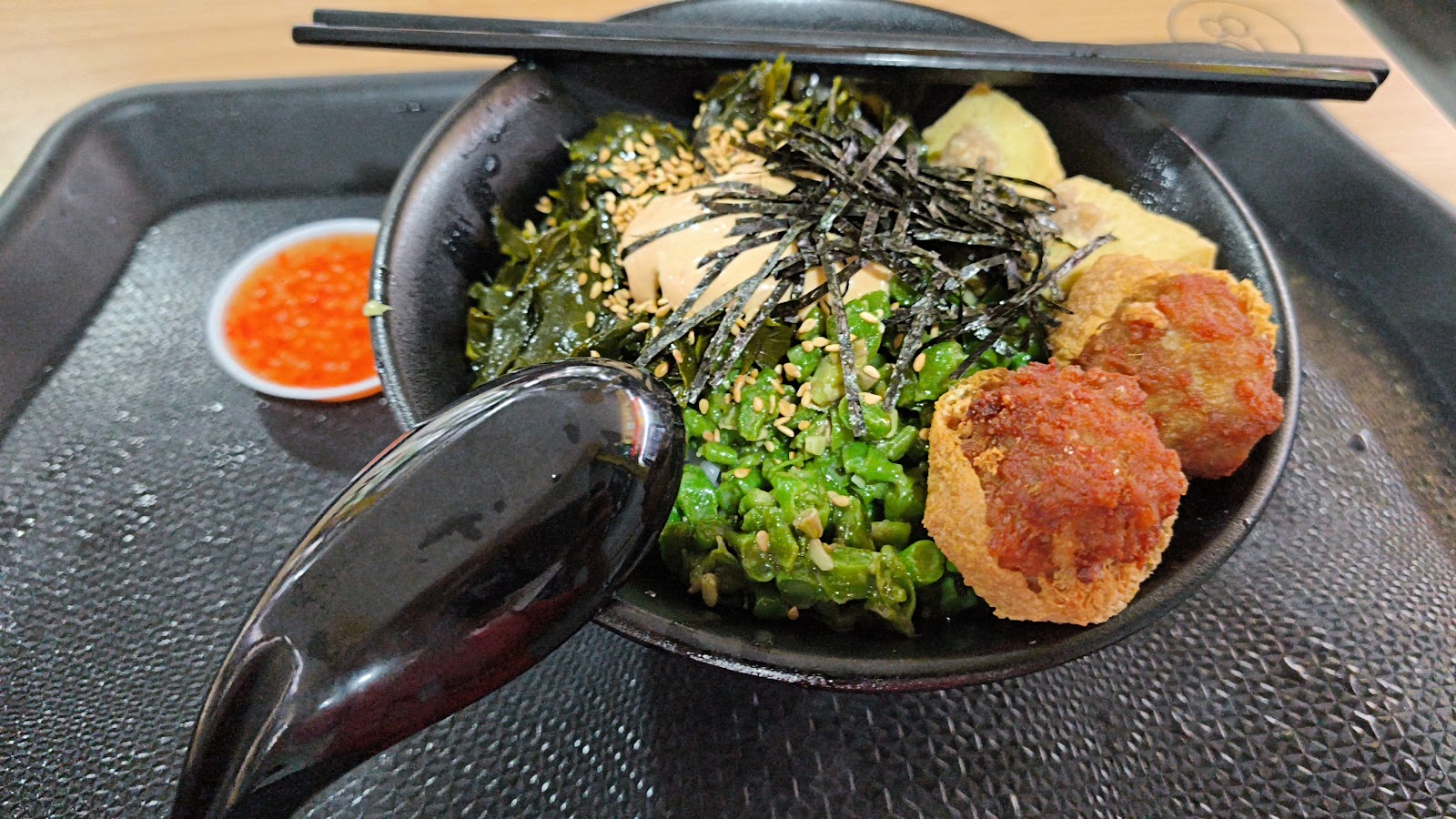 HAKKA TOFU BOWL THUNDER TEA