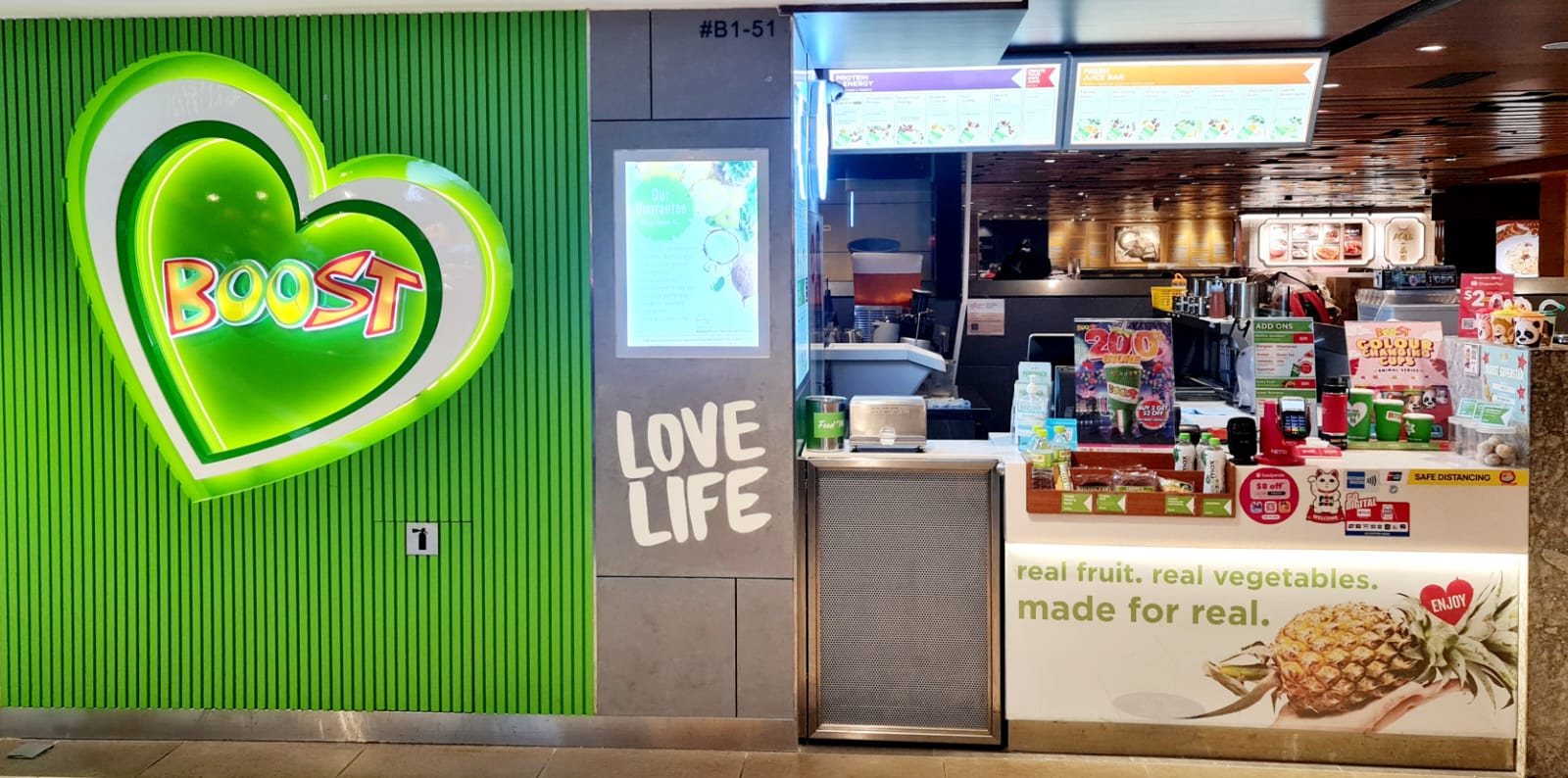 Boost Juice @ Raffles City