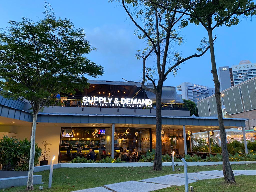 SUPPLY & DEMAND Italian Restaurant & Rooftop Bar | ARKTOS GELATO