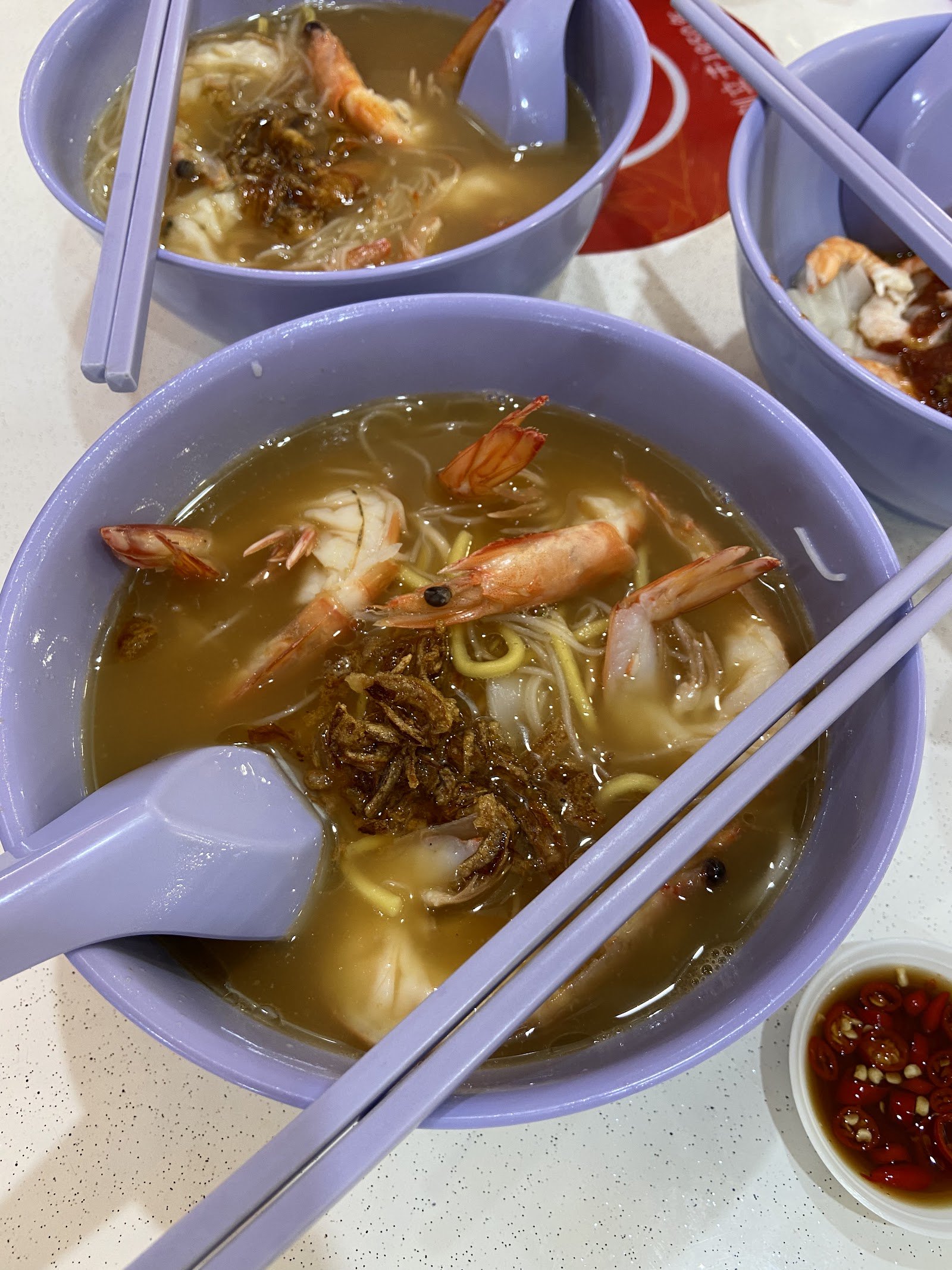 Redhill Katong Big Prawn Mee 红山加东大蝦麵