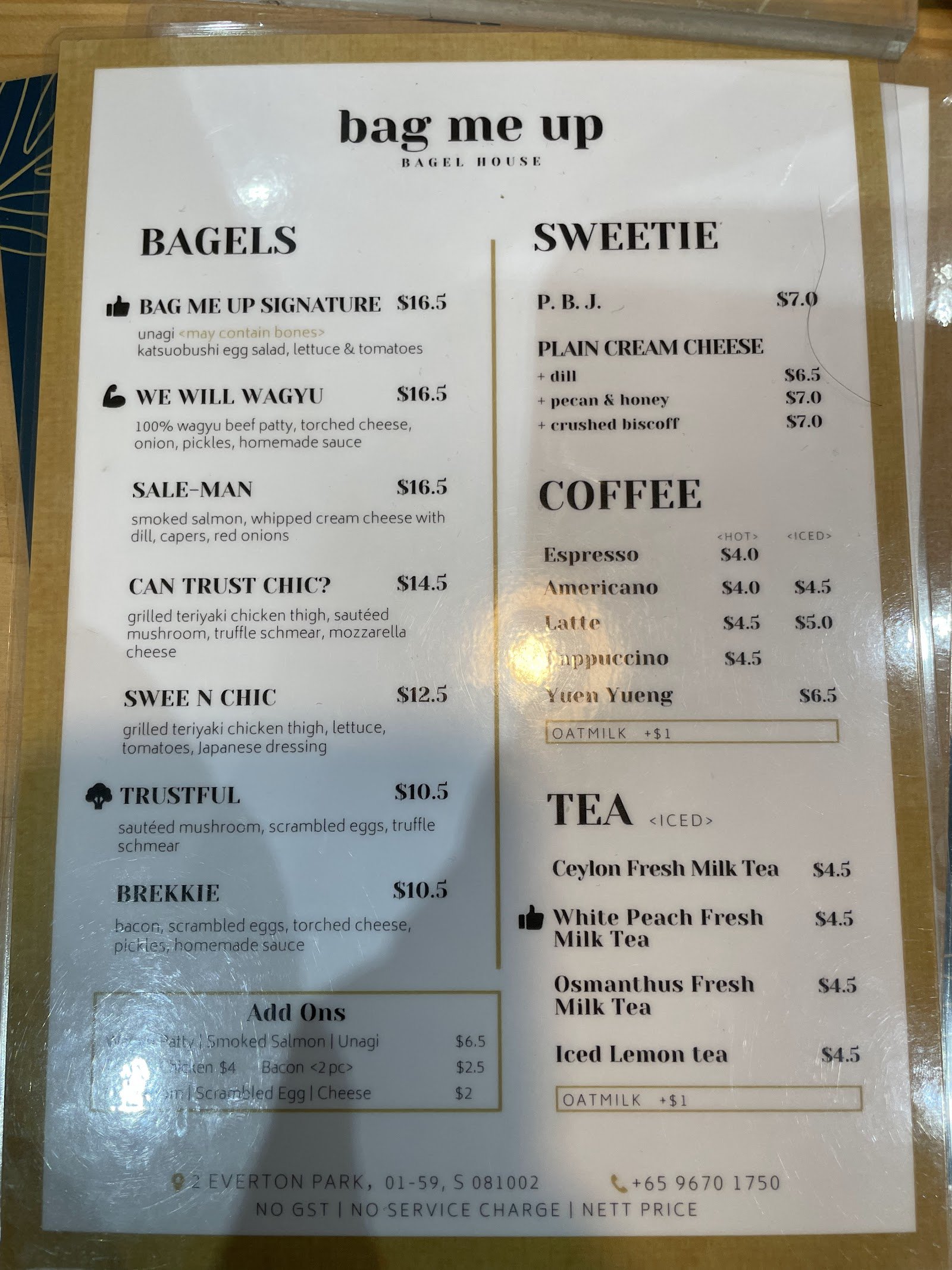 bag me up Bagel House photo 8