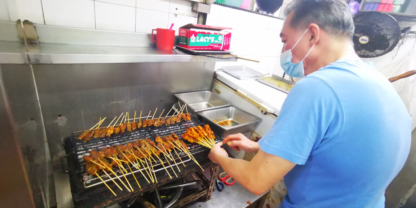 Lian Fa Ji BBQ Chicken Wings & Satay 联发记