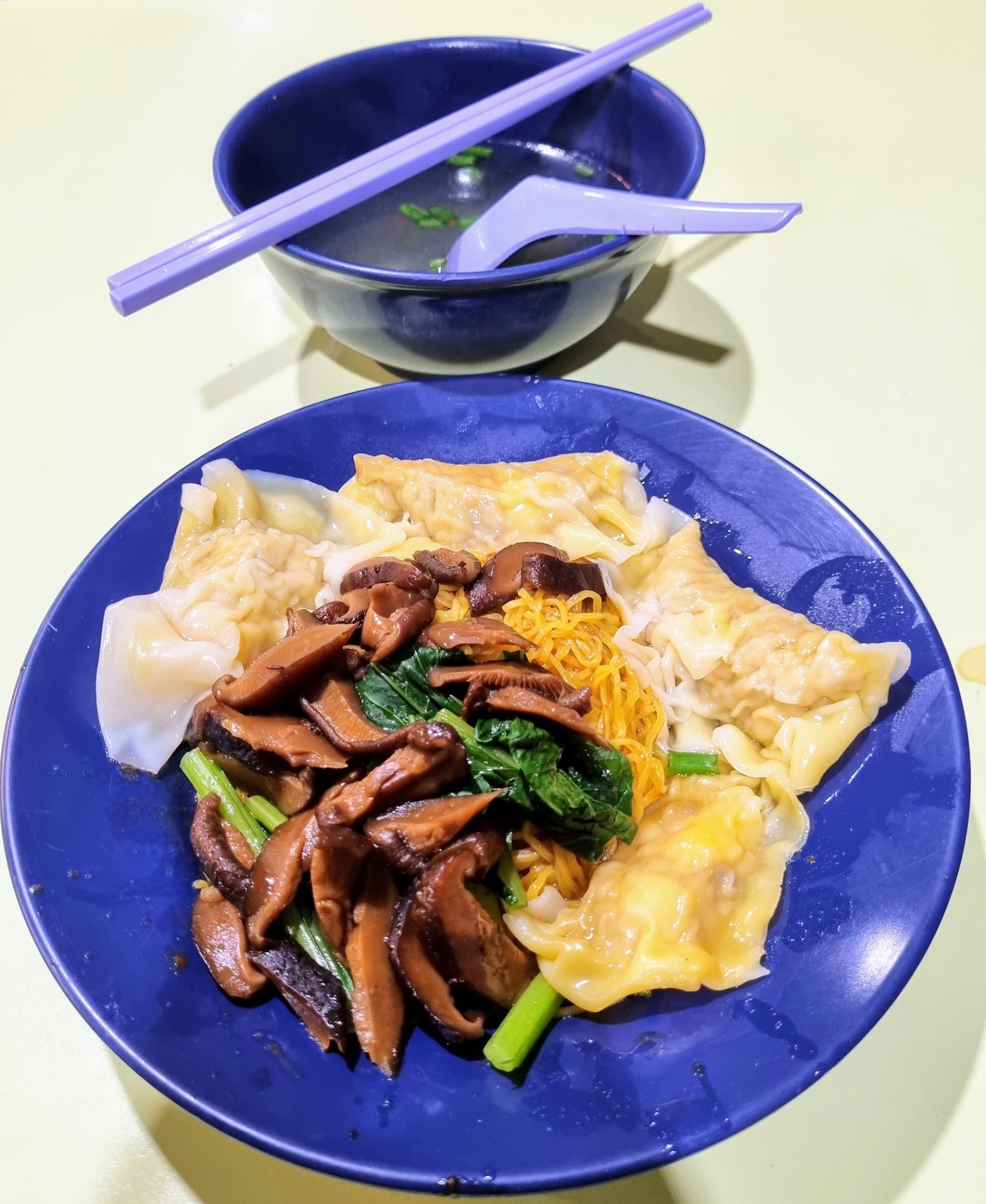 忠記雲吞麵 wanton noodles