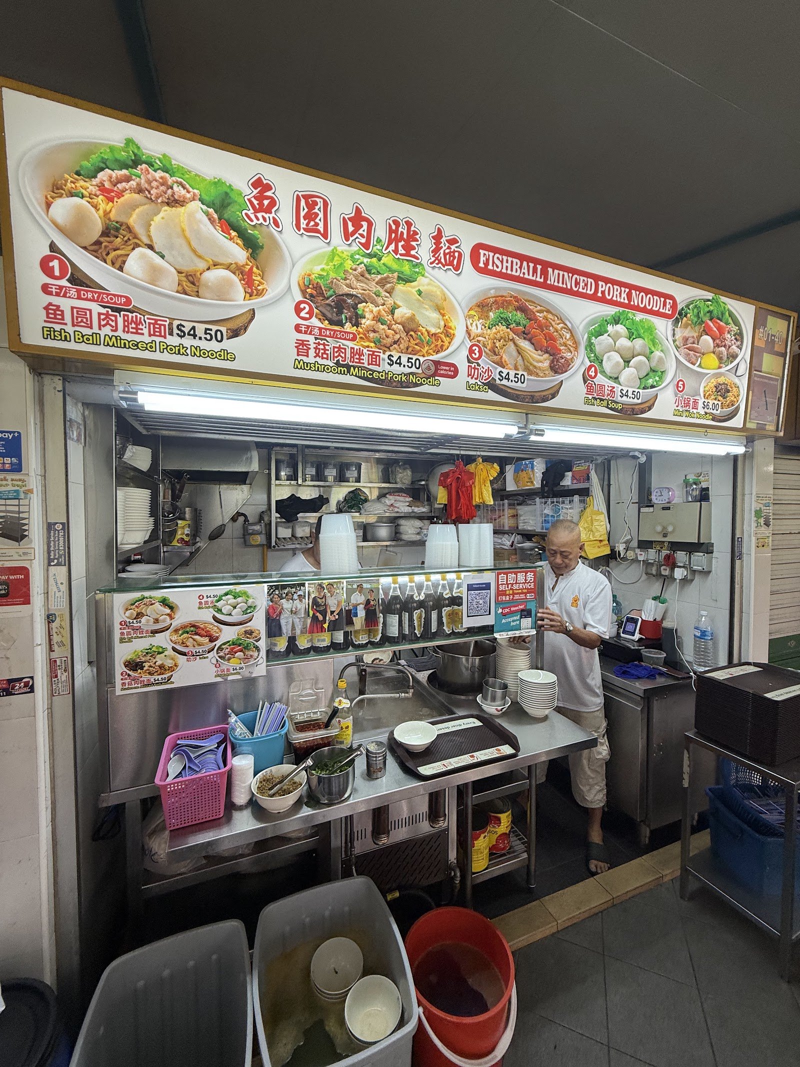 Fishball Minced Pork Noodle