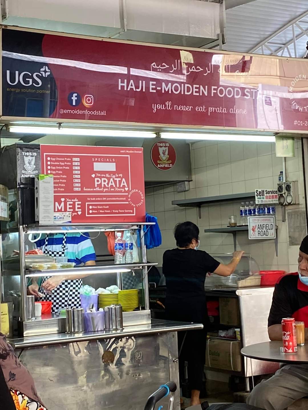 Haji E-Moiden Food Stall