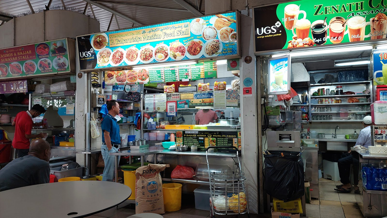 P. Baharnisha Muslim Food Stall