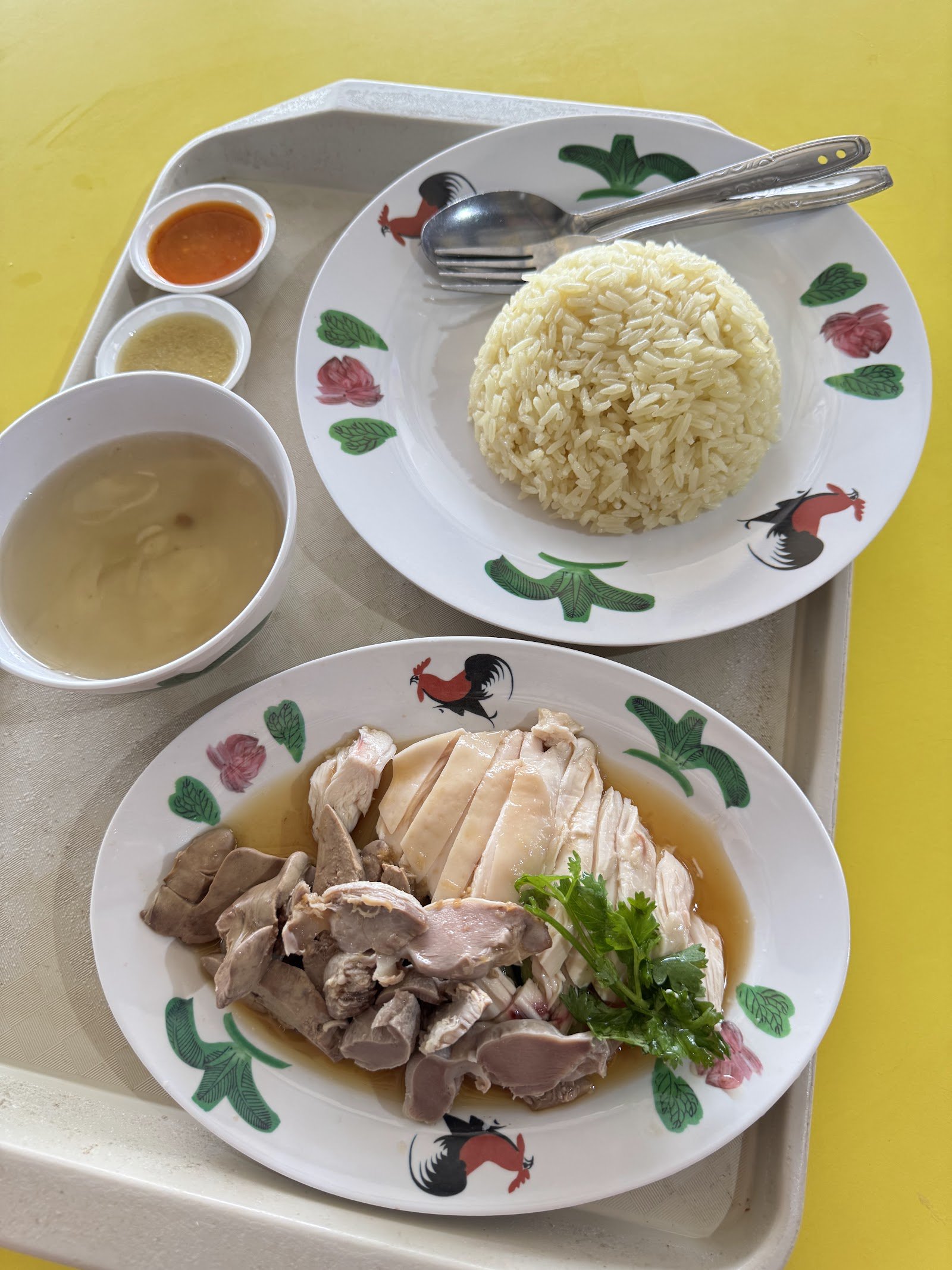 Hainanese Chicken Rice 海南鸡饭