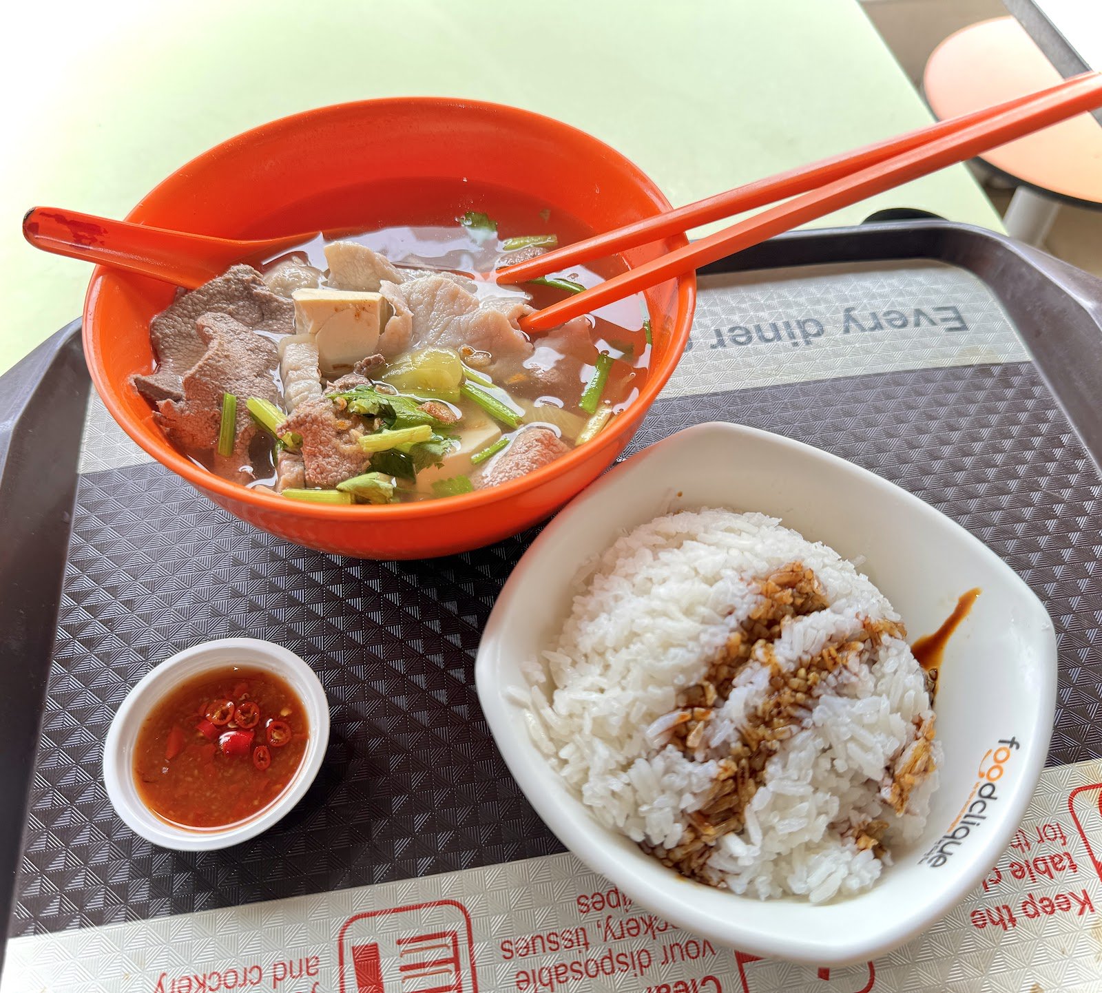 HENG HENG PIG'S ORGAN, FISH SOUP.