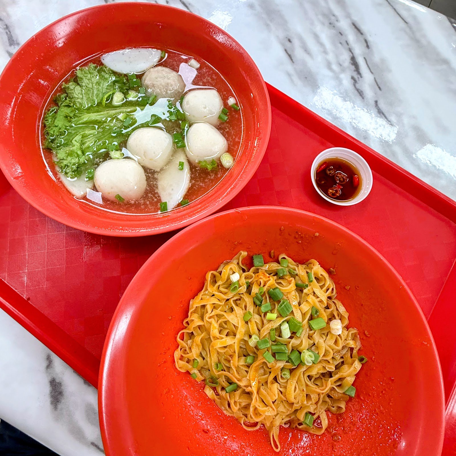 Ah Tong Fishball Noodles 阿通鱼圆面