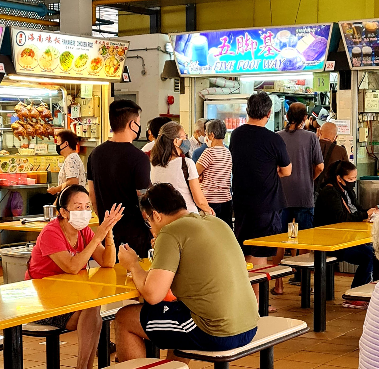 Five Foot Way coffee stall