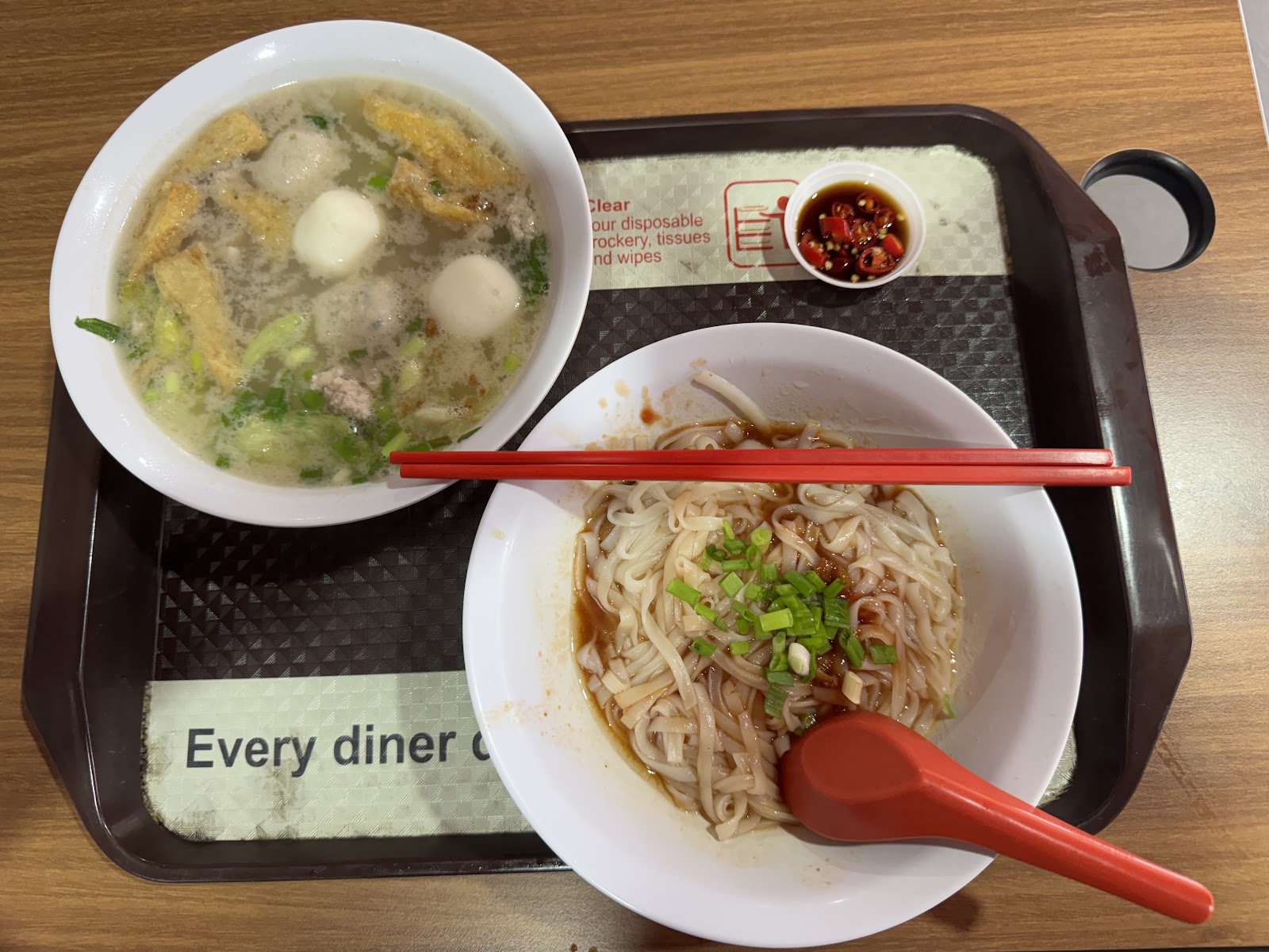回味 鱼圆粿条汤