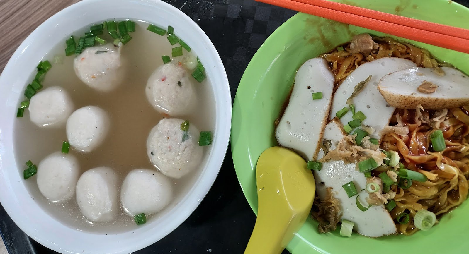 ABC Hawker Ah Hua Fishball Noodle