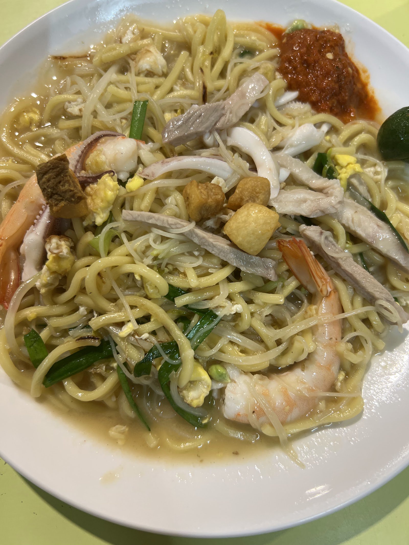 Ah Bee Fried Prawn Mee