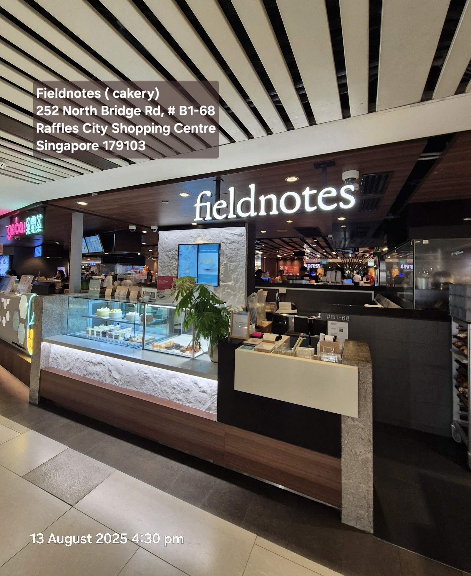 Fieldnotes, Raffles City photo 7