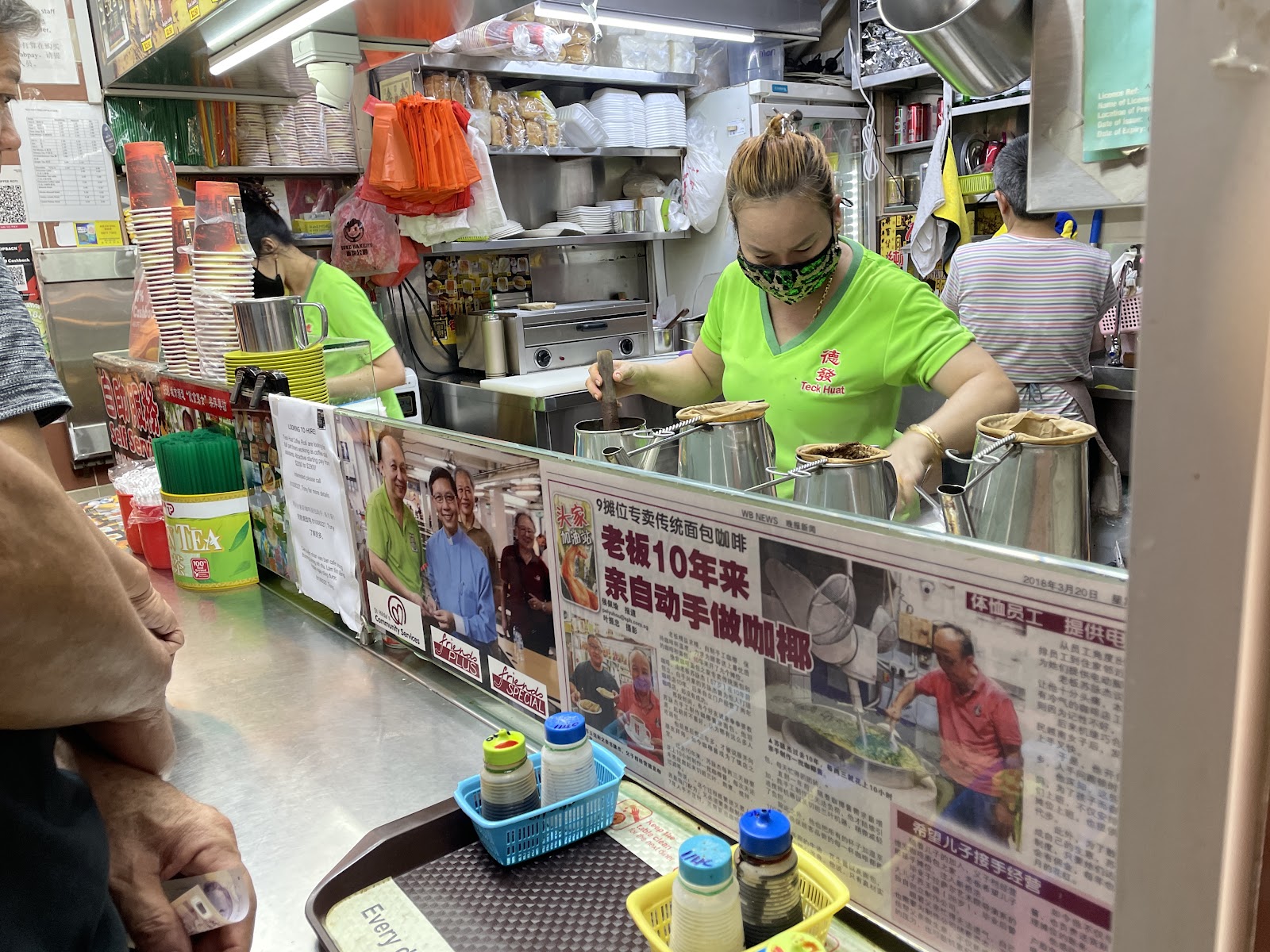 Teck Huat Coffee Roti