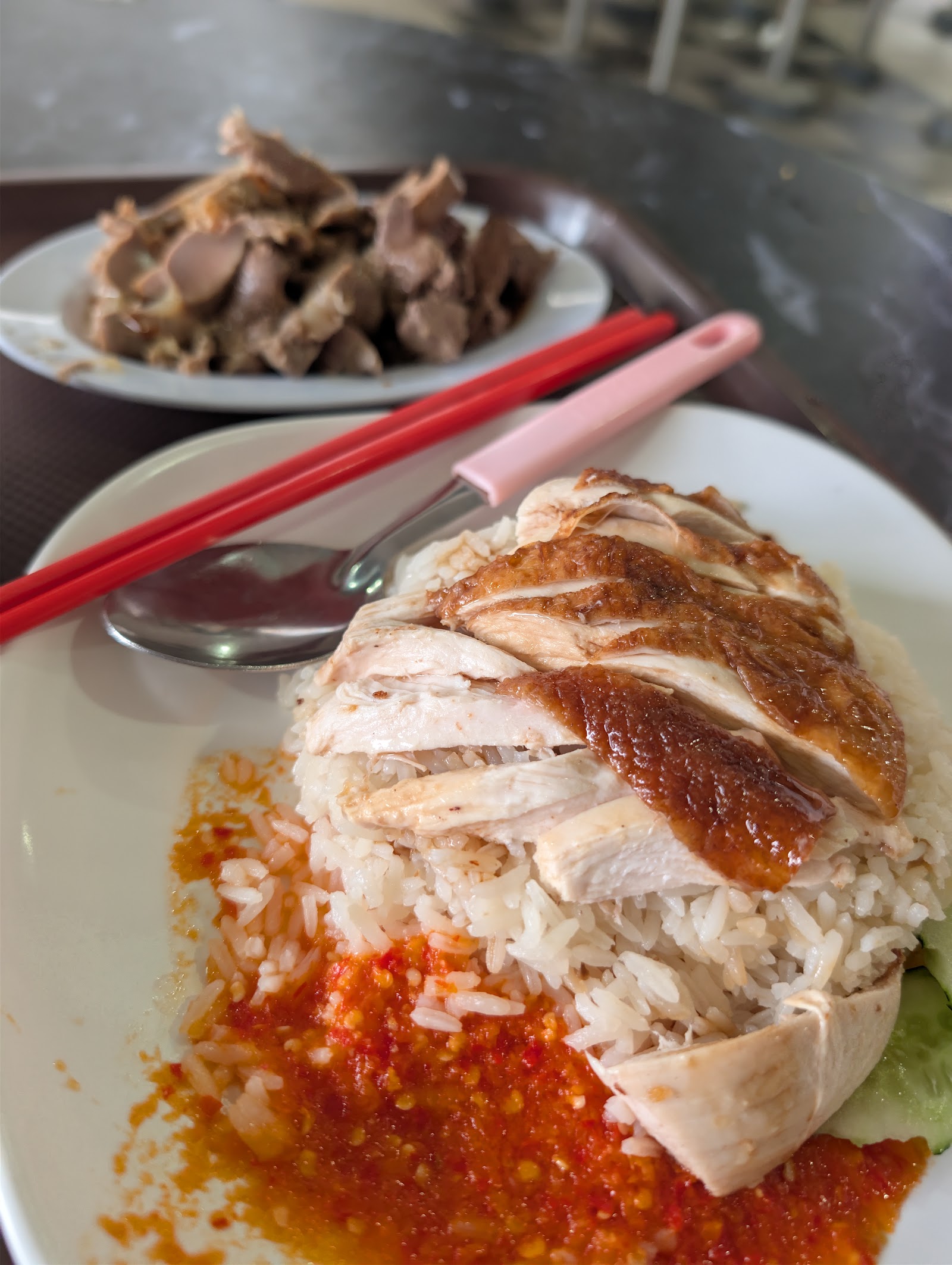Mandarin Hainan Chicken Rice (文华海南鸡饭)