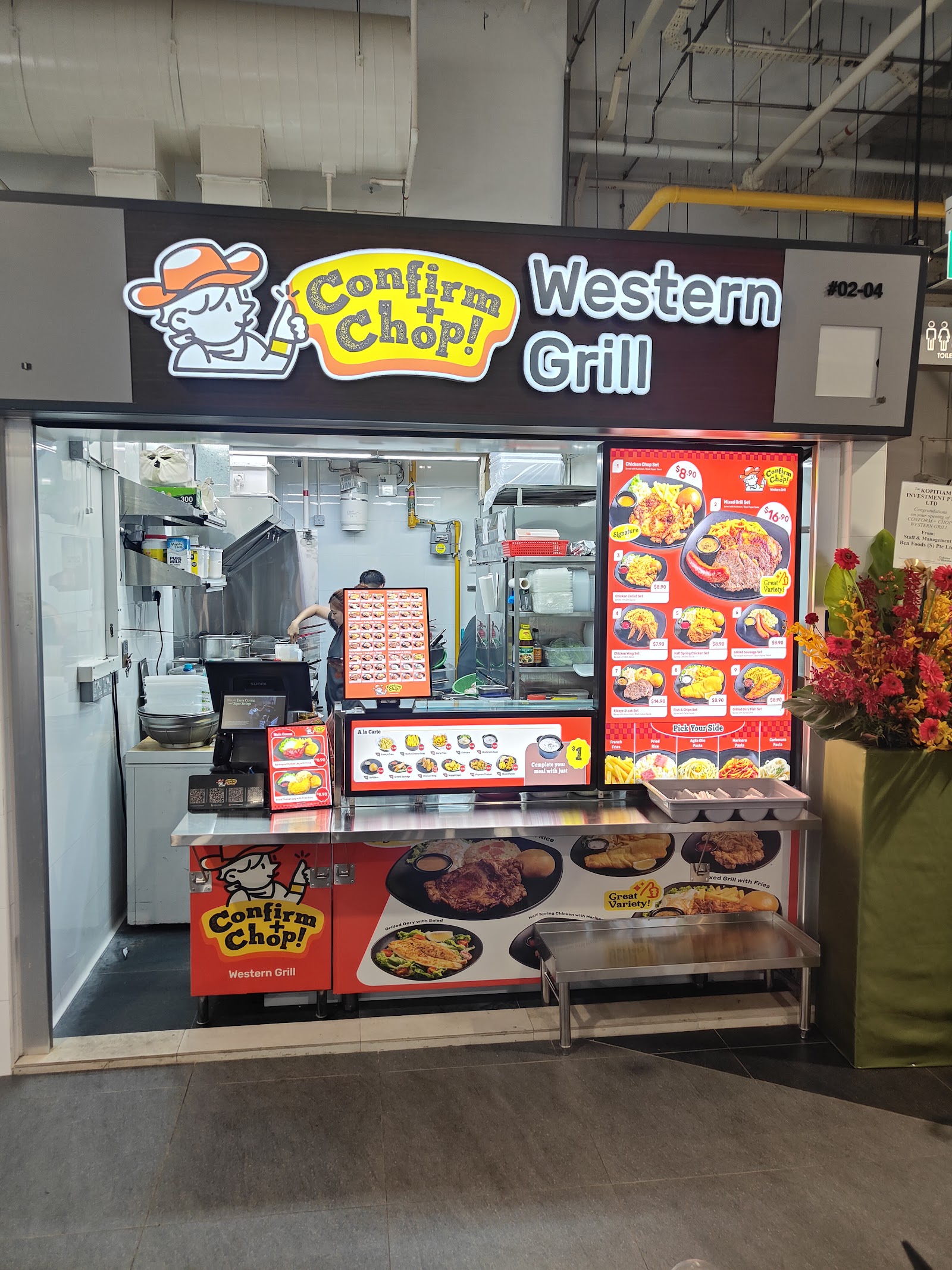 Confirm+Chop! Western Grill