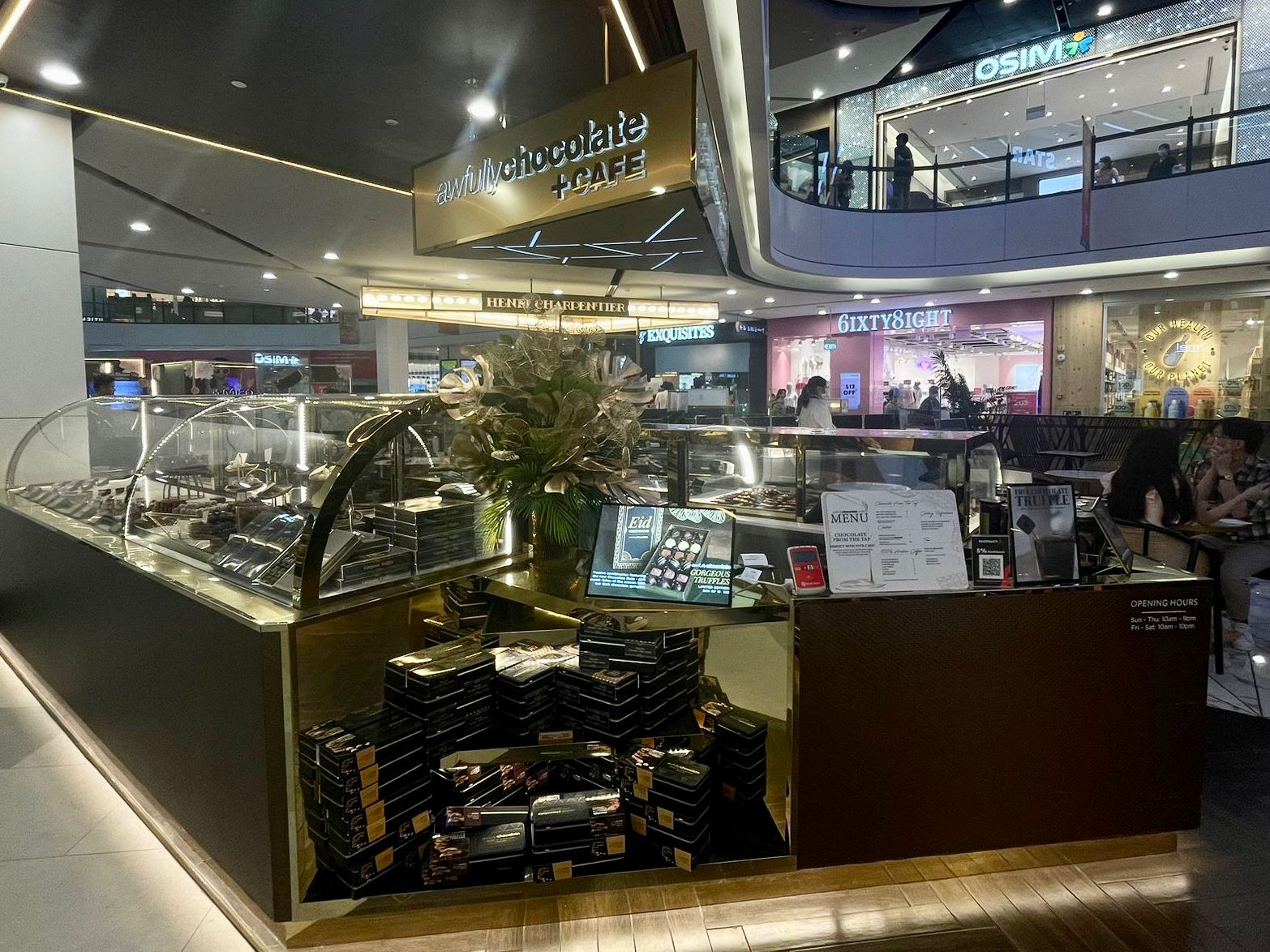 Awfully Chocolate Great World City (CAFE) – Birthday Cake Shop, Bakery & Cafe