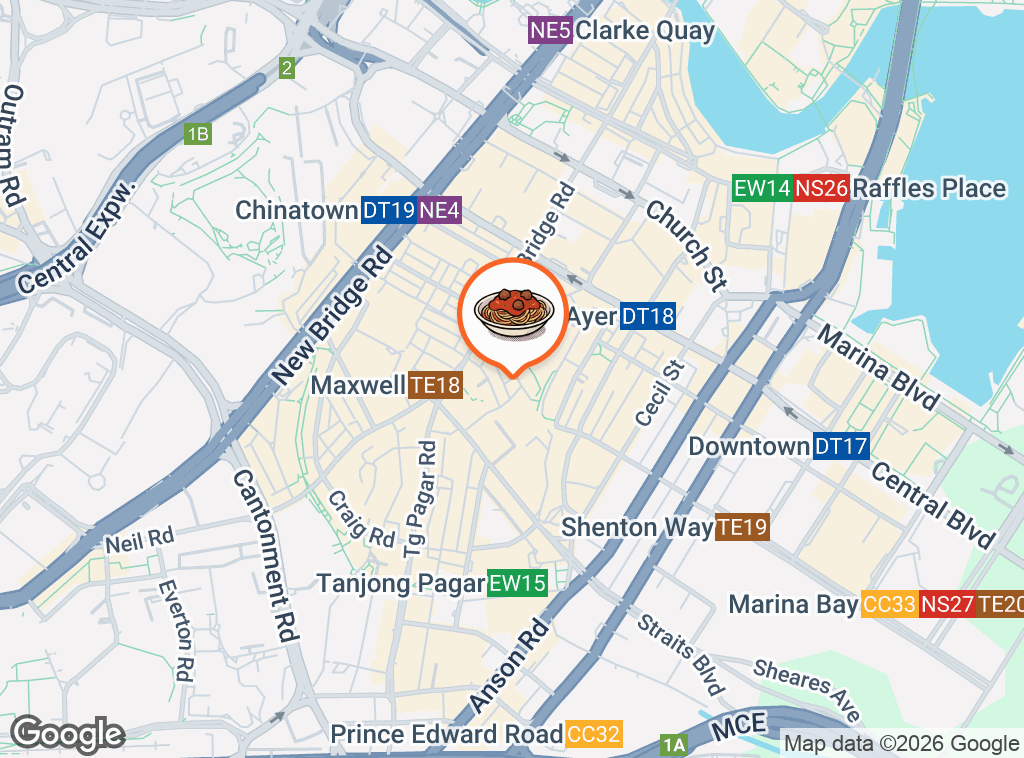 Map of Blue Label Pizza & Wine