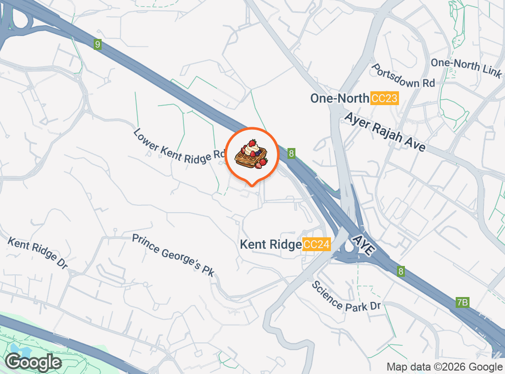 Map of Burnt Cones Gelato (NUS MD11)