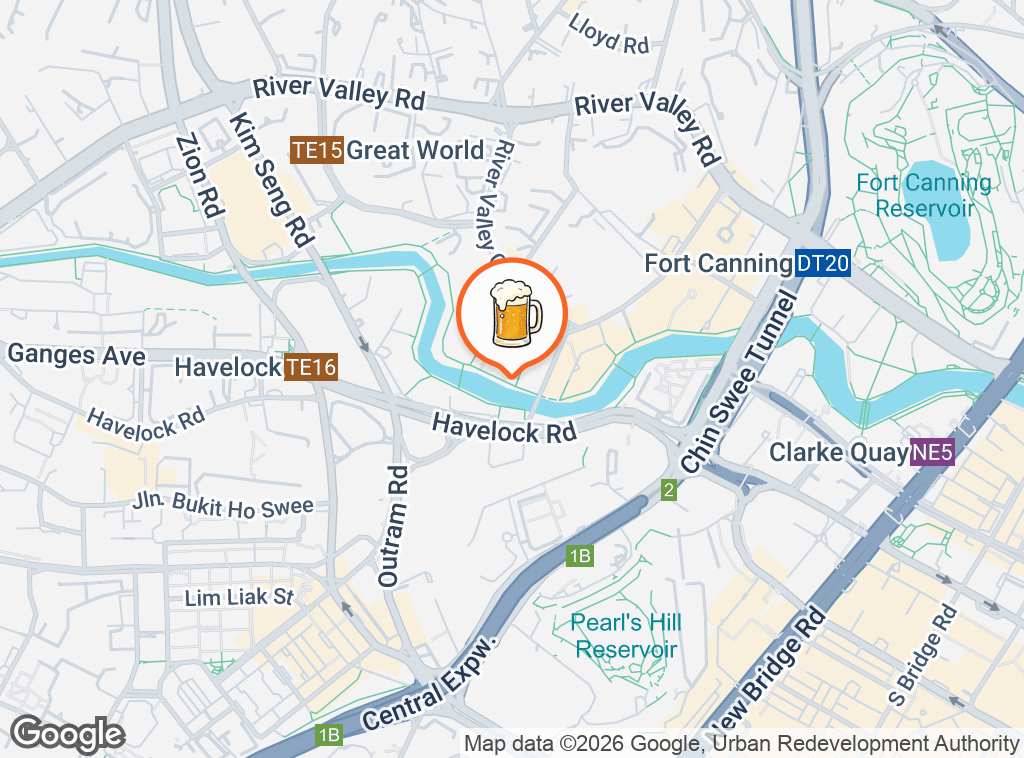 Map of Drunk N' Jump Pub 跳海酒馆