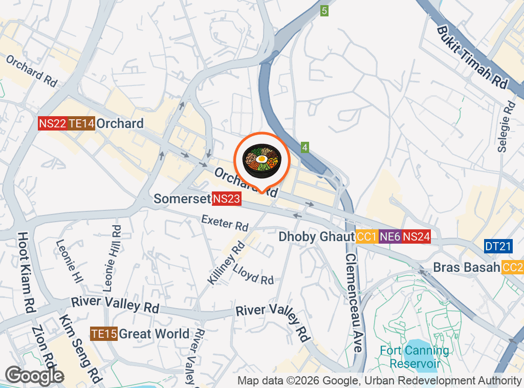 Map of Huo Lu Huo Korean BBQ 火炉火韩式泥炉烤肉