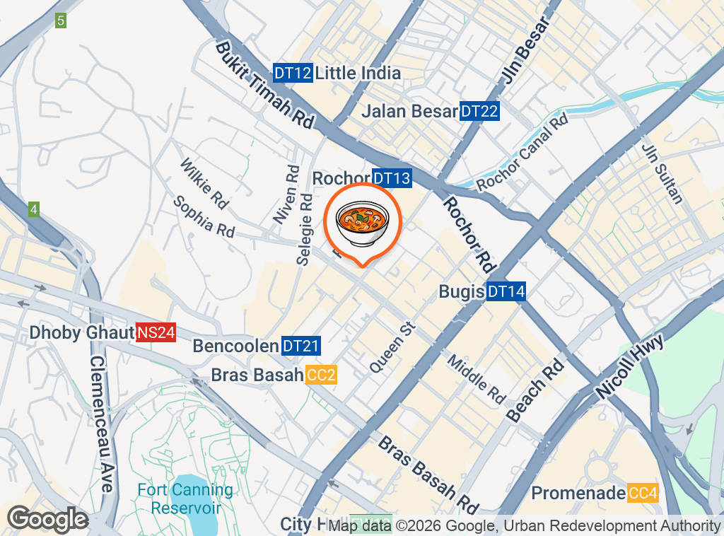 Map of Wan Wan Thai Cafe