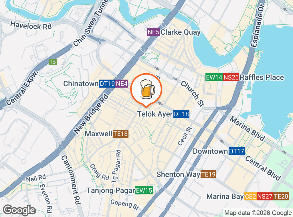Map of Lion Brewery Co