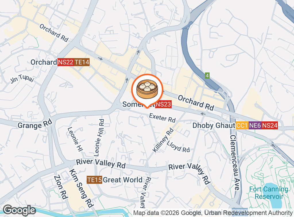 Map of Fortune Court (Somerset)