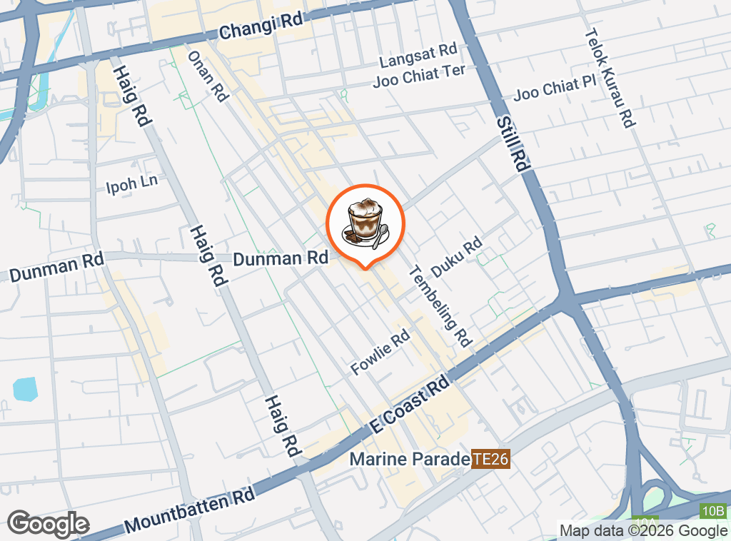 Map of Kings Cart Coffee Factory