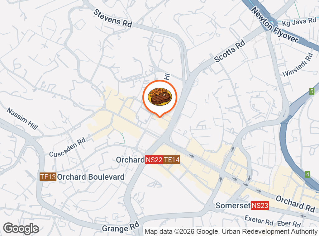 Map of Bistro Du Vin