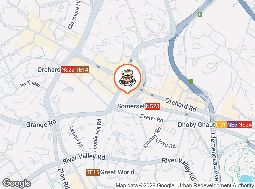 Map of BB Recreational Club Cafe