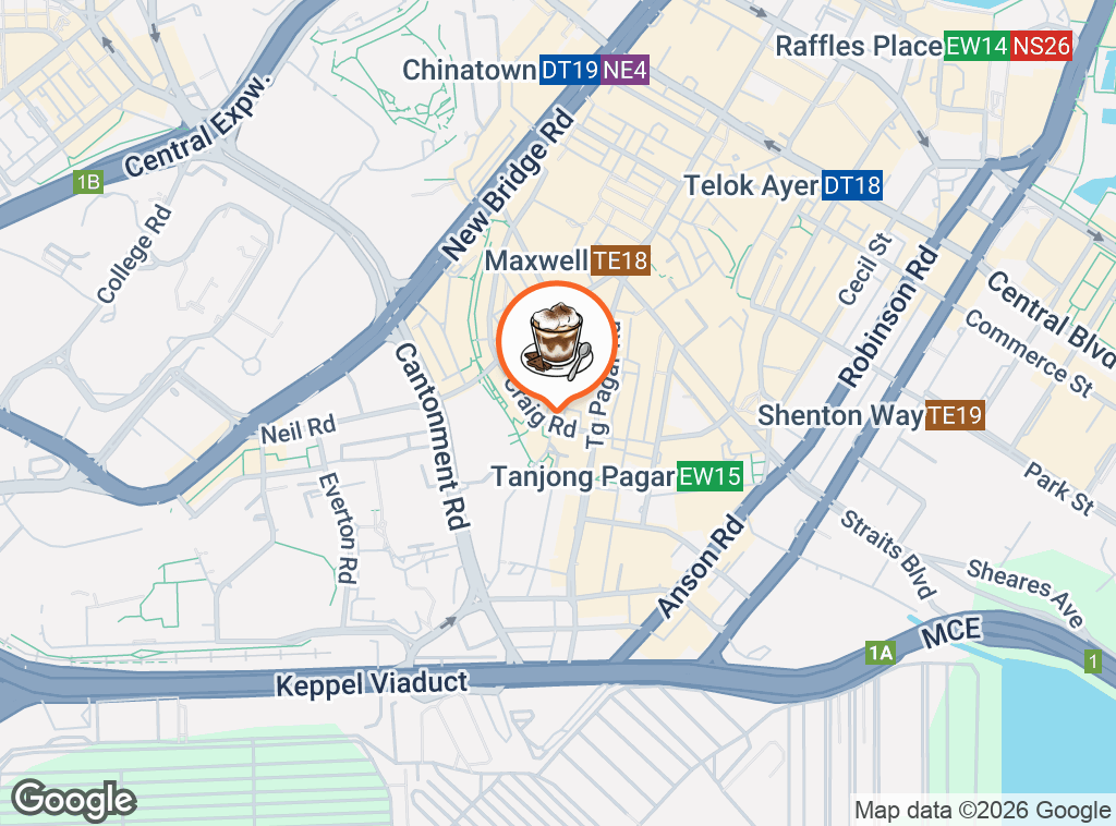 Map of Bearded Bella