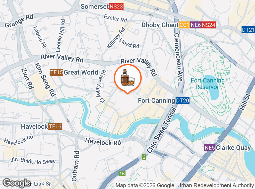 Map of Orh Gao Peh Gao (New Bahru)