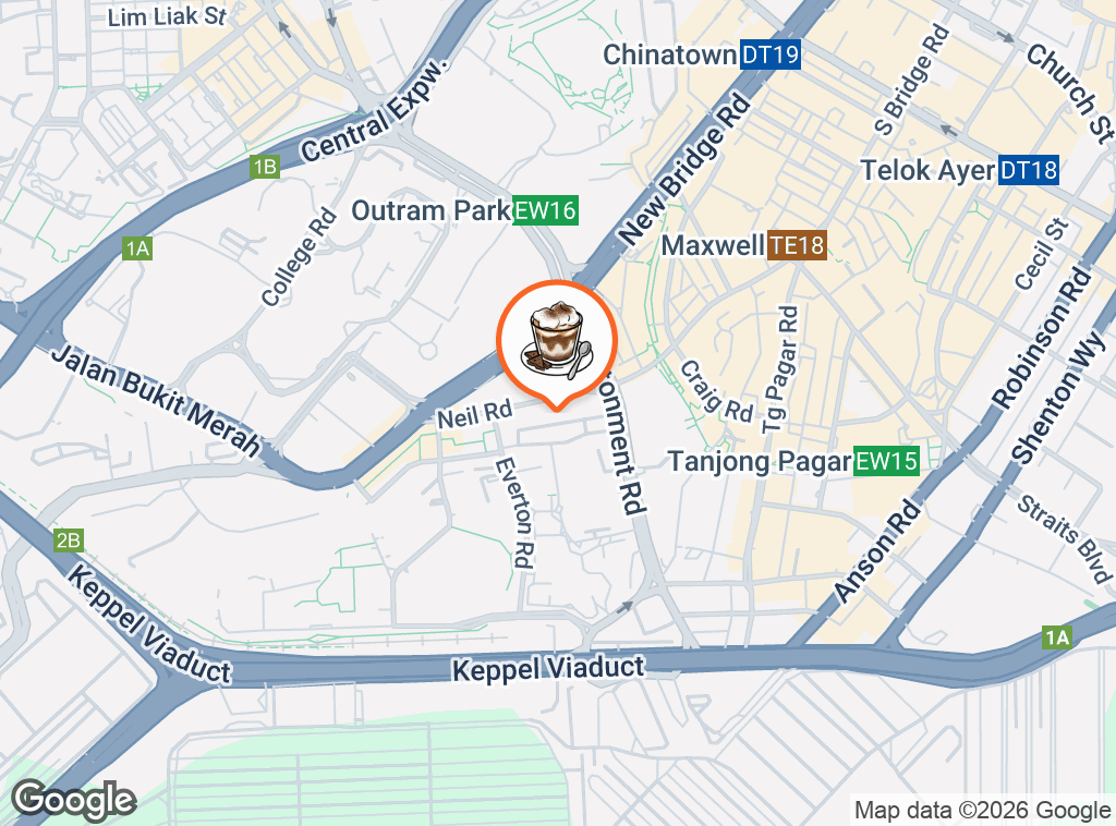 Map of bag me up Bagel House