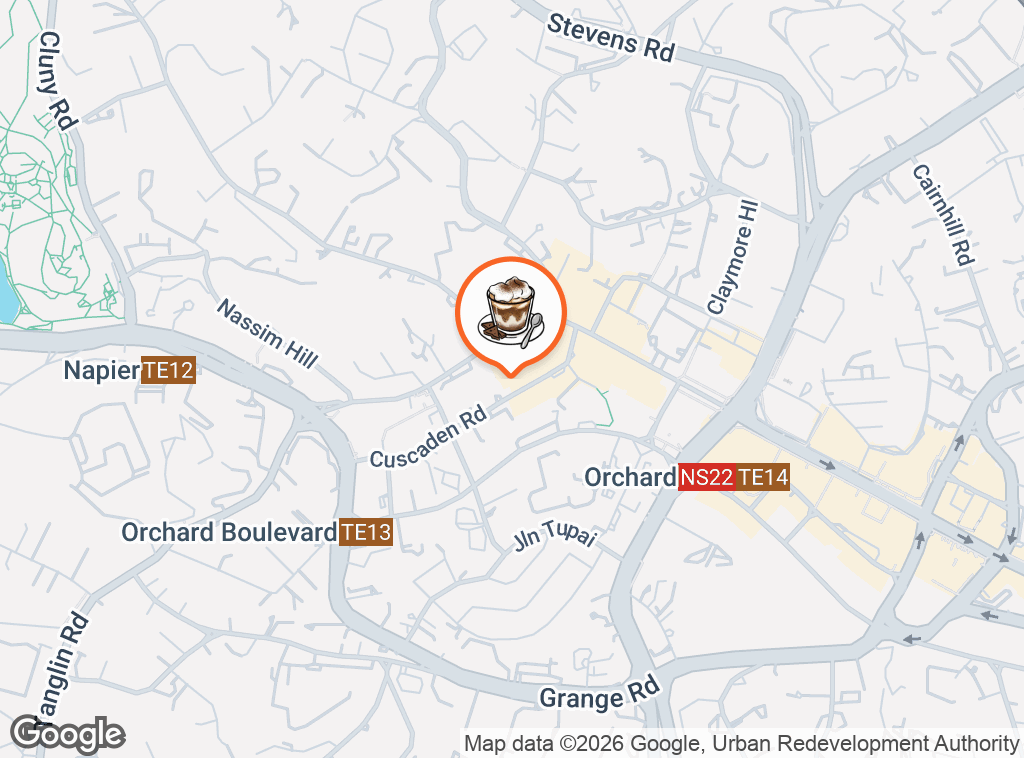Map of Café Quenino