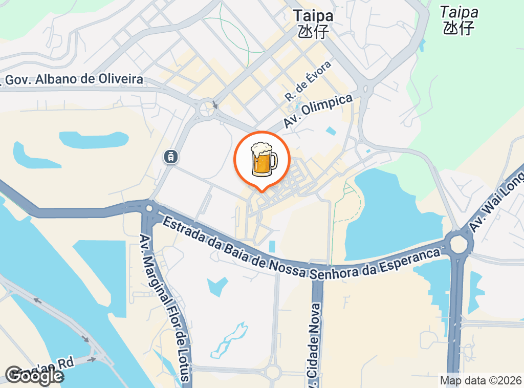 Map of Old Taipa Tavern (OTT)