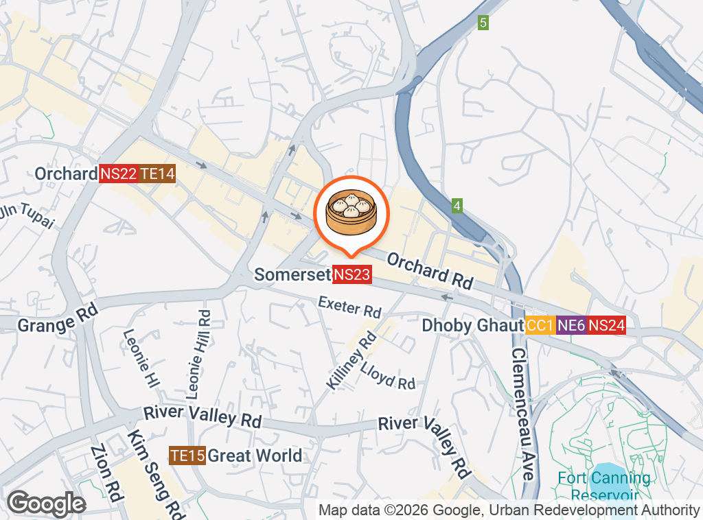 Map of Baguo Grilled Fish 巴国烤鱼 - 313 Somerset