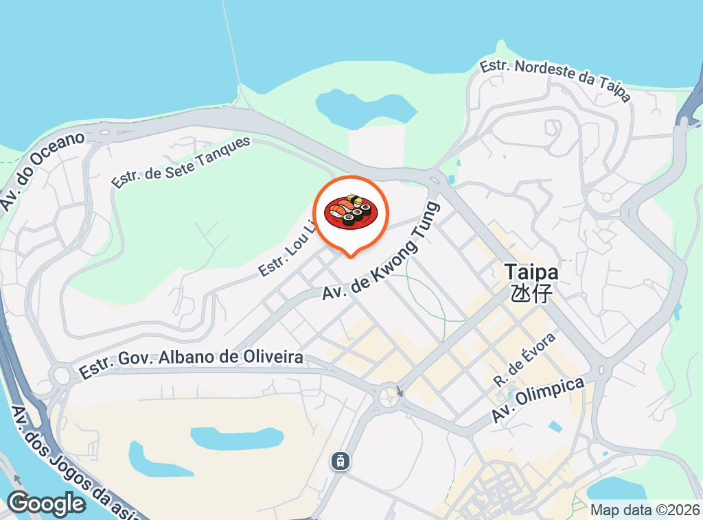 Map of Chi Sasa Japanese Cuisine (Nova Mall)