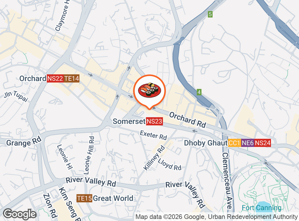 Map of Yakiniku Like (313@somerset)