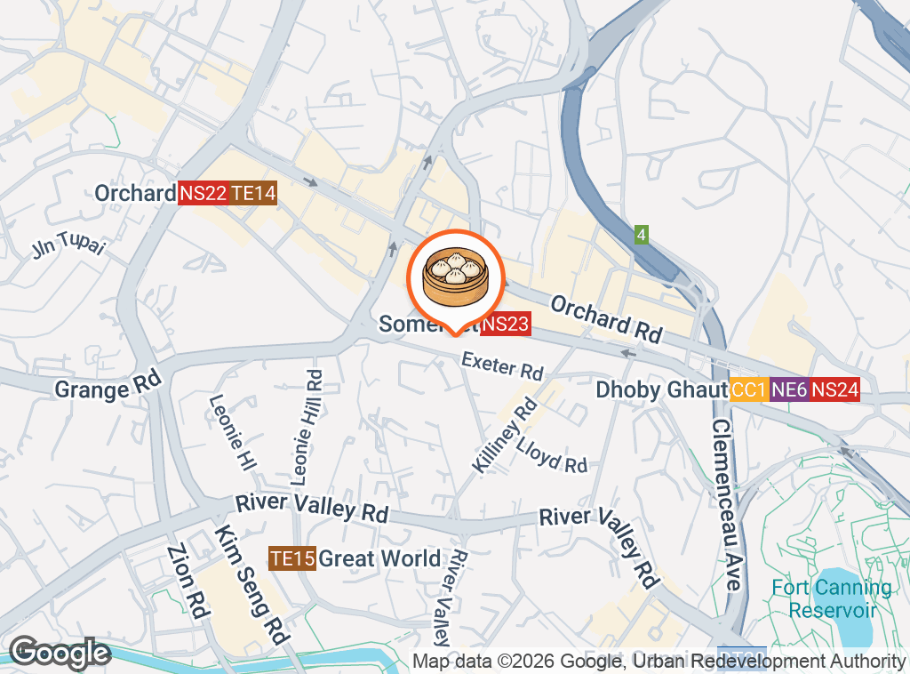 Map of Tiong Bahru Hainanese Boneless Chicken Rice