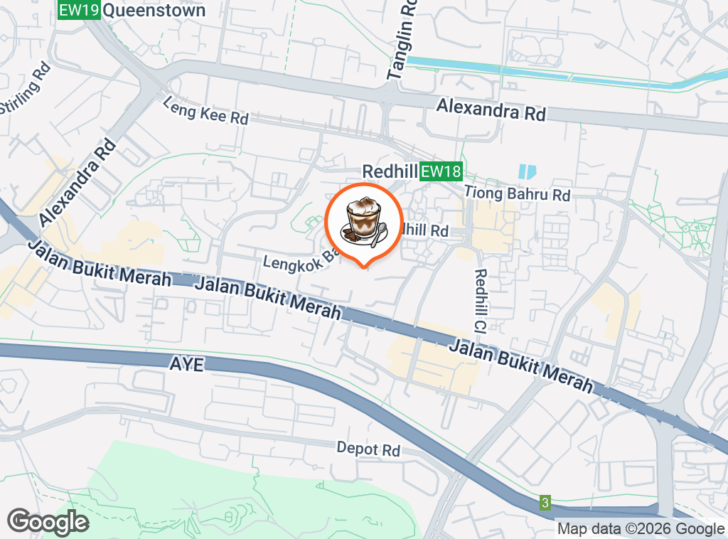 Map of Bailey & Patch Pet Cafe